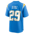 LA.Chargers #29 Tarheeb Still Powder Blue Team Game Football Jersey Marou