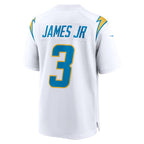 LA.Chargers #3 Derwin James Jr. White Game Jersey