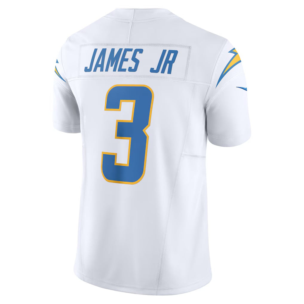 LA.Chargers #3 Derwin James Jr. White Vapor F.U.S.E. Limited Jersey