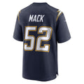 LA.Chargers #52 Khalil Mack Navy Alternate Super Chargers Game Player Jersey