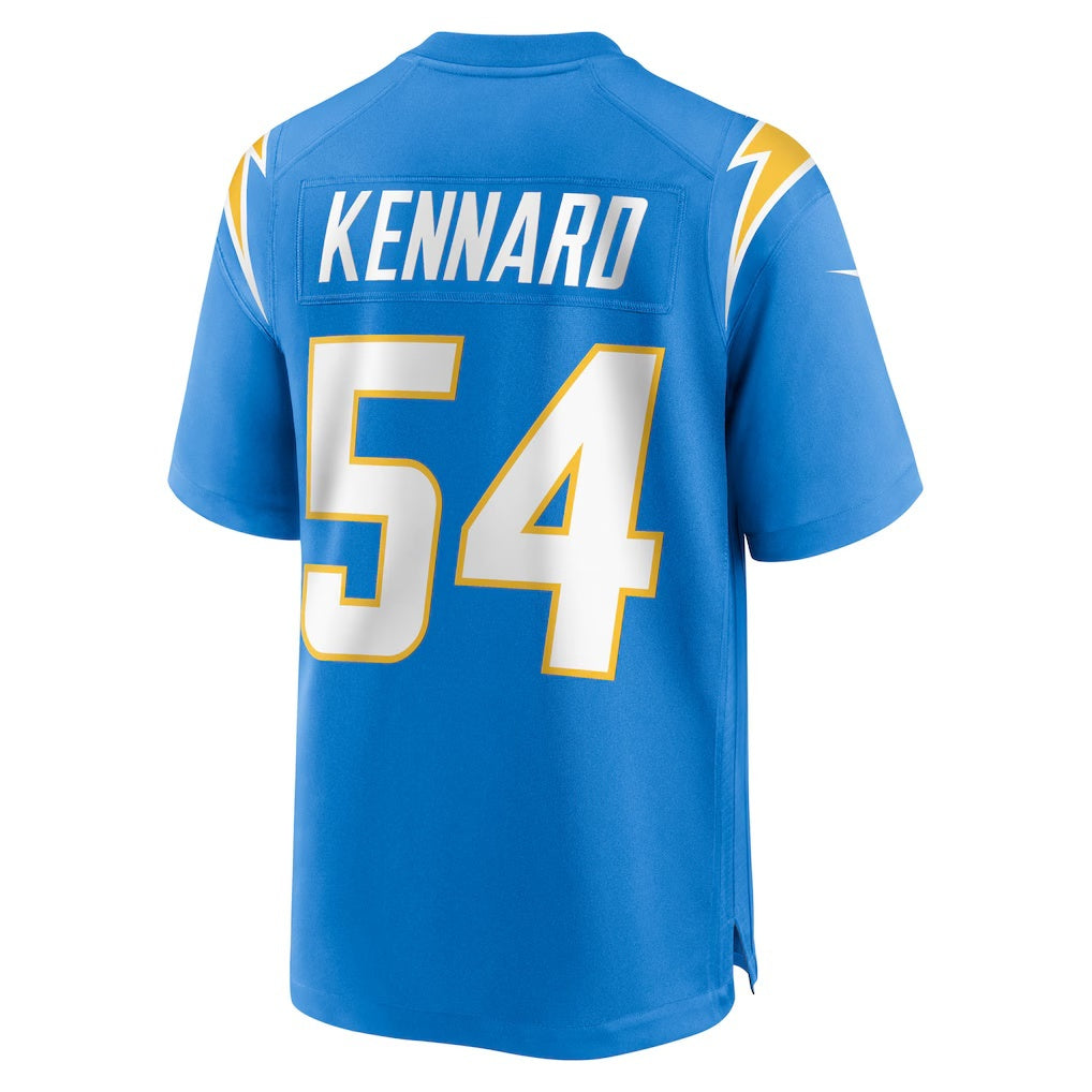 LA.Chargers #54 Kyle Kennard Powder Blue Team Game Football Jersey Marou