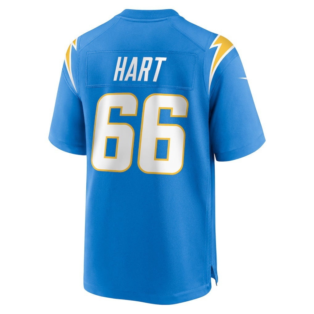 LA.Chargers #66 Bobby Hart Powder Blue Team Game Football Jersey Marou