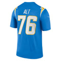 LA.Chargers #76 Joe Alt Powder Blue Legend Player Performance Top