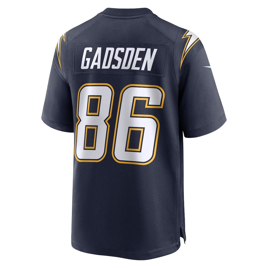 LA.Chargers #86 Oronde Gadsden Navy Alternate 2 Super Chargers Game Football Jersey Marou