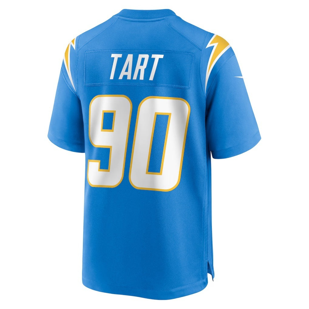 LA.Chargers #90 Teair Tart Powder Blue Team Game Football Jersey MAROU