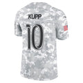 LA.Rams #10 Cooper Kupp 2024 Salute to Service Football Jersey Marou