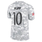 LA.Rams #10 Cooper Kupp 2024 Salute to Service Football Jersey Marou