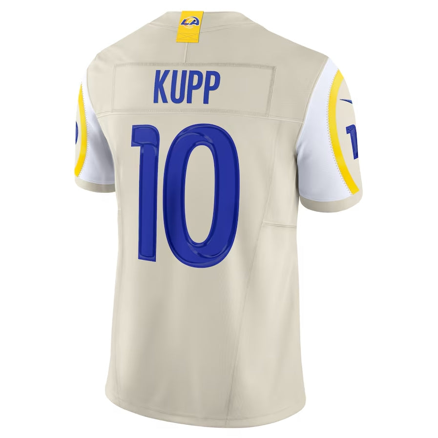 LA.Rams #10 Cooper Kupp Alternate Vapor F.U.S.E. Limited Football Jersey Marou - Bone