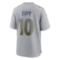 LA.Rams #10 Cooper Kupp Gray Atmosphere Fashion Game Football Jersey Marou