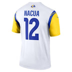LA.Rams #12 Puka Nacua White Legend Player Performance Top