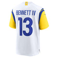 LA.Rams #13 Stetson Bennett Game Football Jersey Marou - White