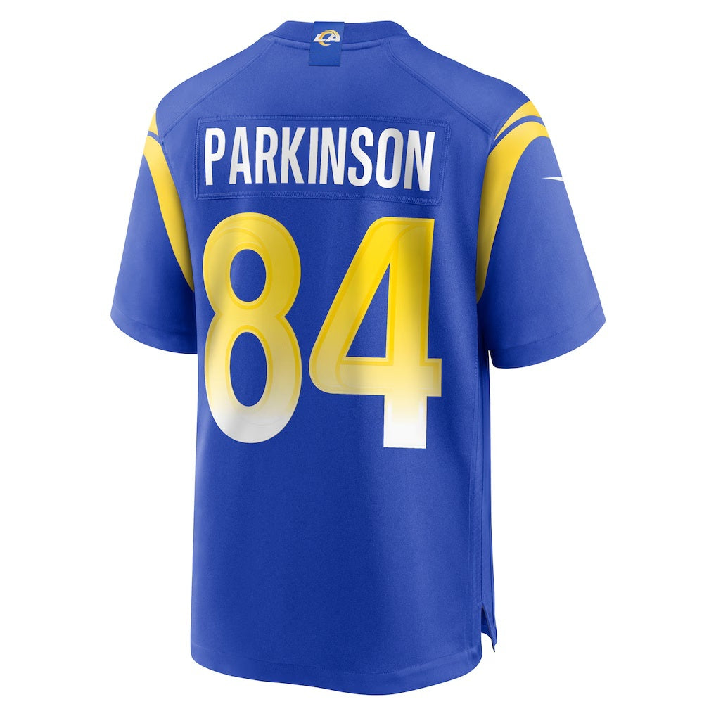 LA.Rams #84 Colby Parkinson Royal Team Game Football Jersey Marou
