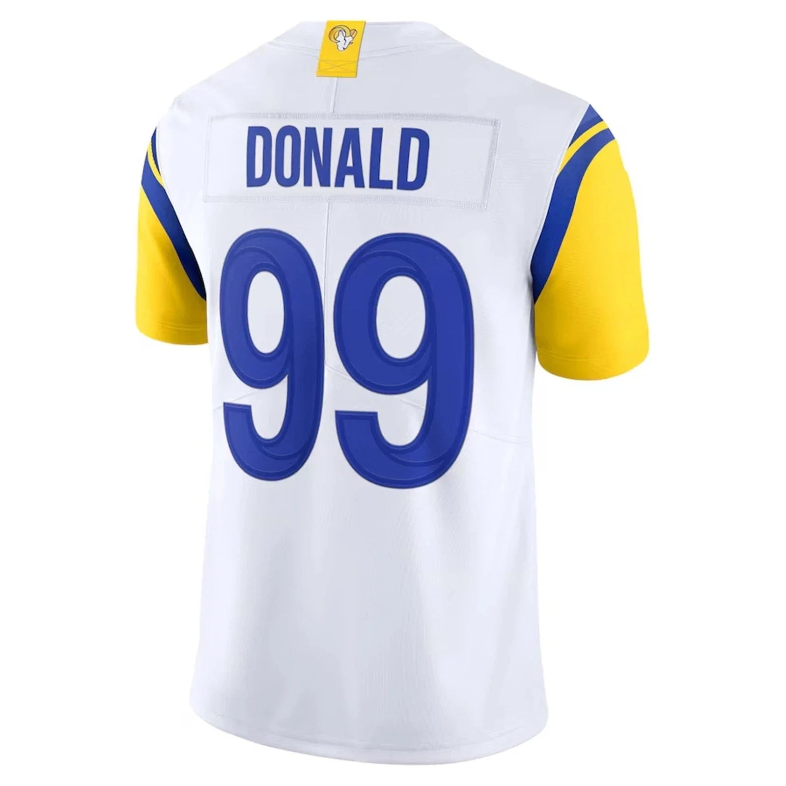 LA.Rams #99 Aaron Donald White Vapor F.U.S.E. Limited Football Jersey Marou