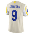 LA.Rams #9 Matthew Stafford Bone Vapor Limited Football Jersey Marou