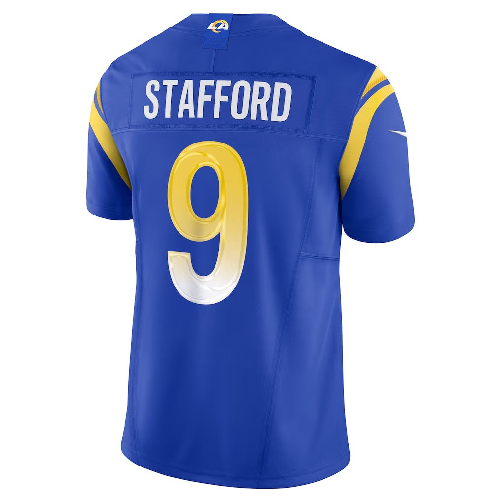 LA.Rams #9 Matthew Stafford Royal Vapor F.U.S.E. Limited Football Jersey Marou