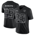LV.Raiders #89 Brock Bowers Black 2026 Salute to Service Stitched Limited Football Jersey