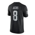 L.Raiders #8 Josh Jacobs Black Vapor F.U.S.E. Limited Jersey Stitched American Football Jerseys