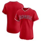 Los Angeles Angels Red Alternate Elite Baseball Jersey