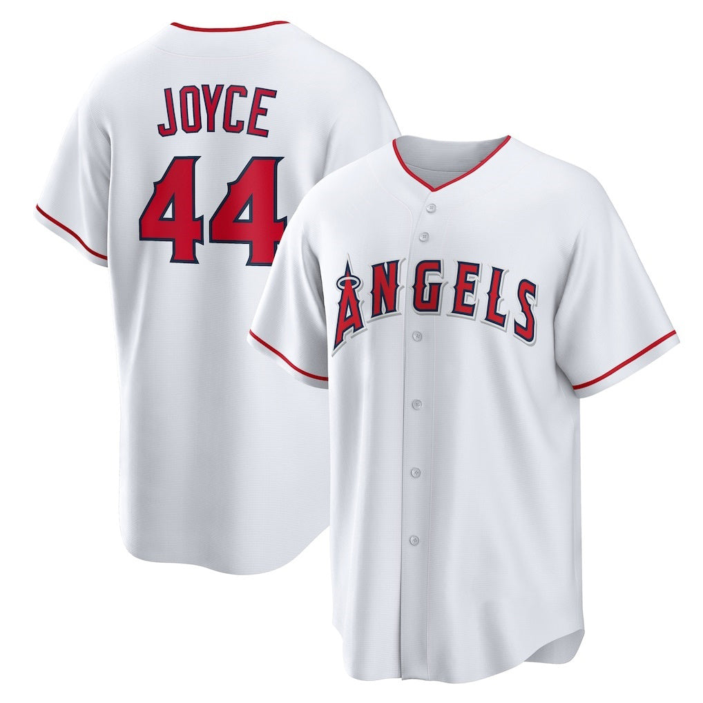 Los Angeles Angels #44 Ben Joyce White Home Replica Baseball Jersey