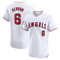 Los Angeles Angels #6 Anthony Rendon White Home Elite Playe Baseball Jersey
