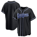 Los Angeles Dodgers Blank 2026 Black Out Stitched Baseball Jersey