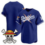 Los Angeles Dodgers Blank Royal x One Piece Vapor Premier Limited Baseball Stitched Jersey
