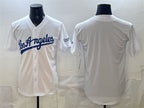 Los Angeles Dodgers Blank White Alternate Stadium Stitched Baseball Jersey