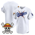 Los Angeles Dodgers Blank White x One Piece Vapor Premier Limited Baseball Stitched Jersey