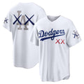 Los Angeles Dodgers KAWS White Stadium Baseball Jersey