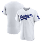 Los Angeles Dodgers White Home Authentic Baseball Jersey