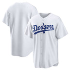 Los Angeles Dodgers White Home Replica Team Baseball Jersey
