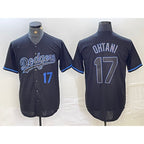 Los Angeles Dodgers #17 Joe Kelly Number Lights Out Black Fashion Stitched Cool Base Baseball Jersey