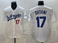 Los Angeles Dodgers #17 Shohei Ohtani White 2026 Mother’s Day Vapor Premier Limited Stitched Baseball Jersey