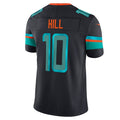 M.Dolphins #10 Tyreek Hill 2025 Rivalries Collection Limited Jersey - Pitch Blue