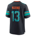M.Dolphins #13 Dan Marino 2025 Rivalries Collection Retired Player Game Jersey - Pitch Blue