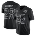 M.Dolphins #28 De’Von Achane Black 2026 Salute to Service Stitched Limited Football Jersey