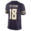 MN.Vikings #18 Justin Jefferson Purple 2026 Rivalries Collection Limited Football Stitched Jersey