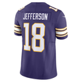 Justin Jefferson Vikings #18 Purple Vapor F.U.S.E. Limited Stitched Football Jersey