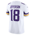 Justin Jefferson Vikings #18 White Vapor F.U.S.E. Limited Stitched Football Jerseys