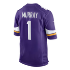 Kyler Murray Vikings #1 Purple Home Stitched Football Game Jersey