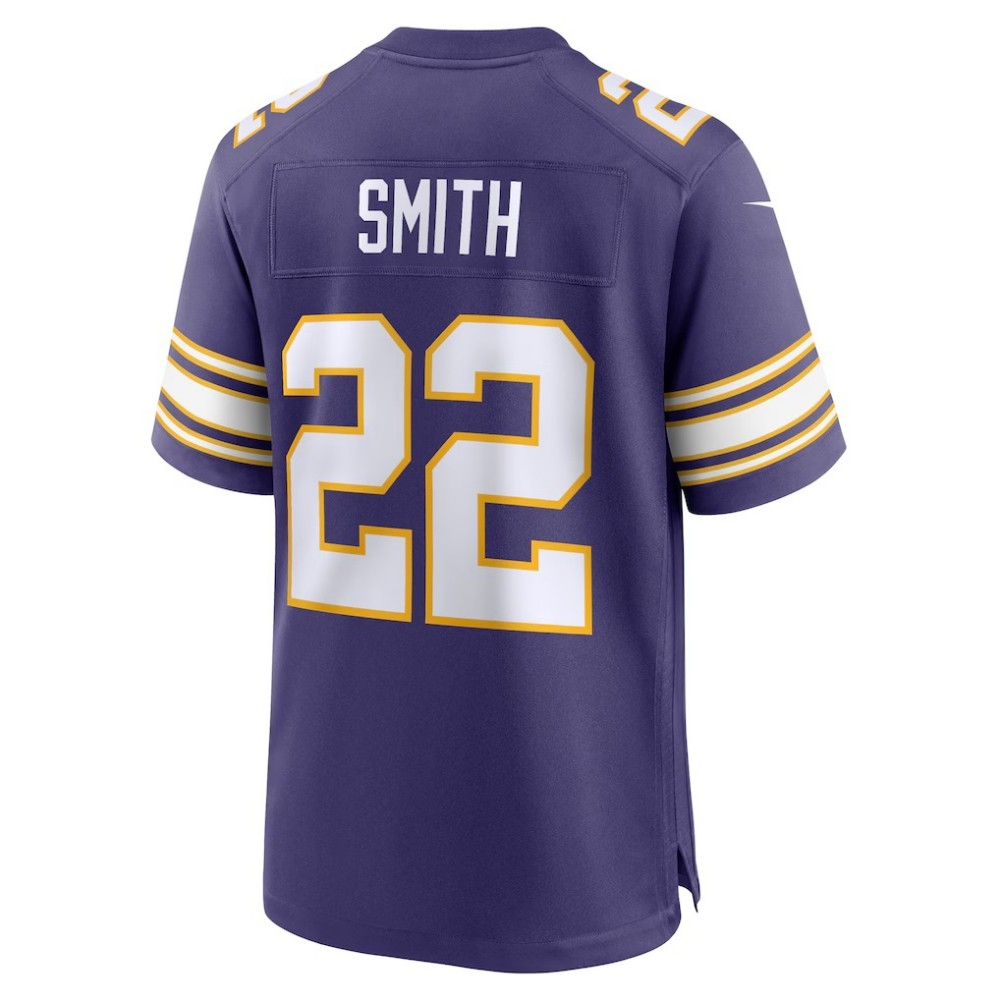 Harrison Smith Vikings #22 Purple Classic Player Game Stitched Football Jersey