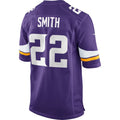 MN.Vikings #22 Harrison Smith Purple Game Jersey