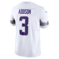 Jordan Addison Vikings #3 White Alternate F.U.S.E. Vapor Limited Stitched Football Jersey