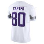 MN.Vikings #80 Cris Carter White Alternate Vapor F.U.S.E. Retired Player Limited Jersey