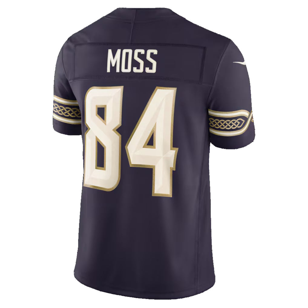MN.Vikings #84 Randy Moss Purple 2026 Rivalries Collection Limited Football Stitched Jersey