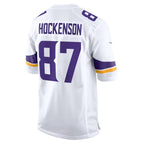 MN.Vikings #87 T.J. Hockenson White Game Player Jersey