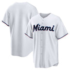 Miami Marlins White Home Replica Team Baseball Jersey