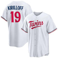 Minnesota Twins #19 Alex Kirilloff White Cool Base Stitched Baseball Jersey
