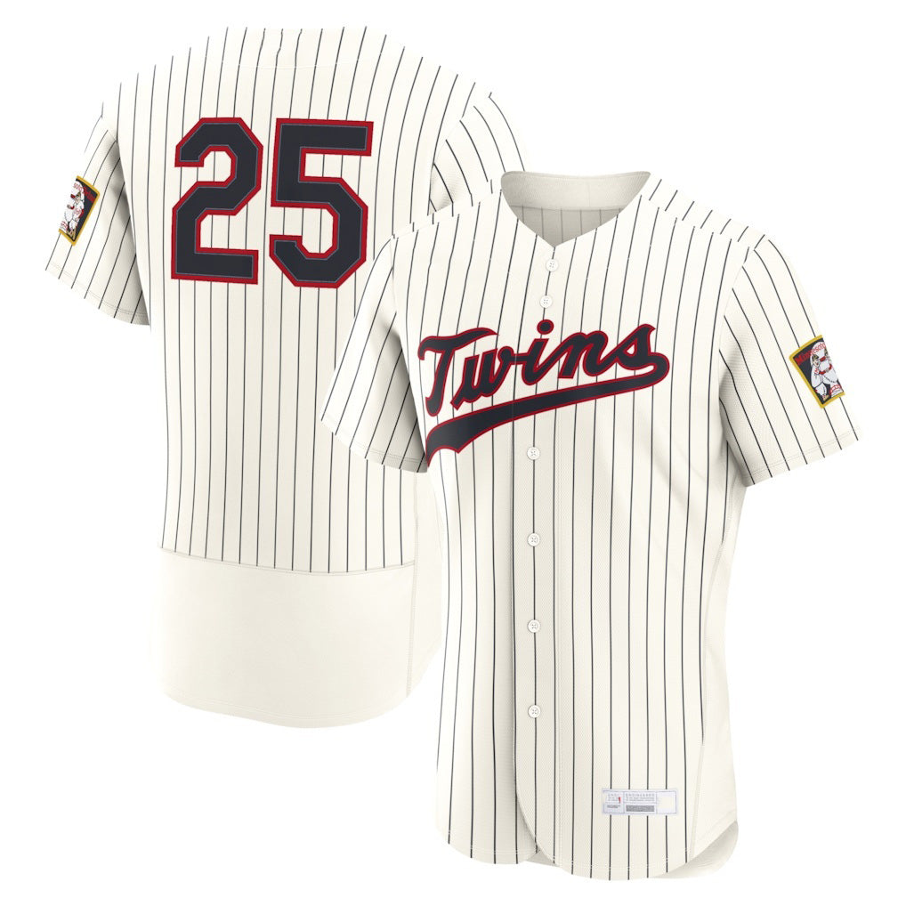 Minnesota Twins #25 Byron Buxton Cream 2026 Field of Dreams Authentic Baseball Jersey