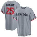 Minnesota Twins #25 Byron Buxton 2026 All-Star Game Gray Replica Baseball Jersey